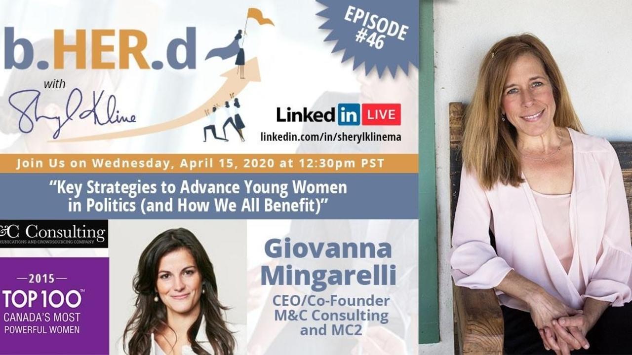 Giovanna joins Sheryl Kline’s podcast, b.HER.d